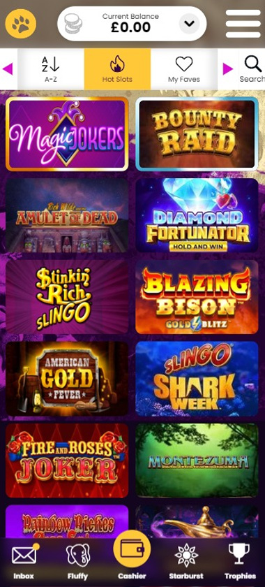 Slots Animal Casino mobile slots game preview displayed on smartphone screen – tested Slots Animal Casino mobile slots game preview displayed on smartphone screen – tested