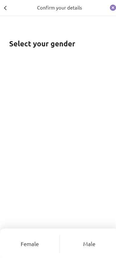 Slotstars Casino mobile registration screenshot – step 6 personal details – tested