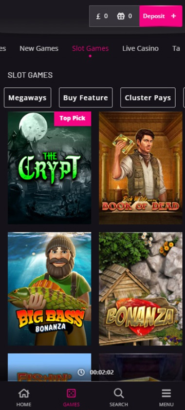 PlayGrand Casino mobile slots screenshot showing featured games, categories and navigation on smartphone screen – tested PlayGrand Casino mobile slots screenshot showing featured games, categories and navigation on smartphone screen – tested