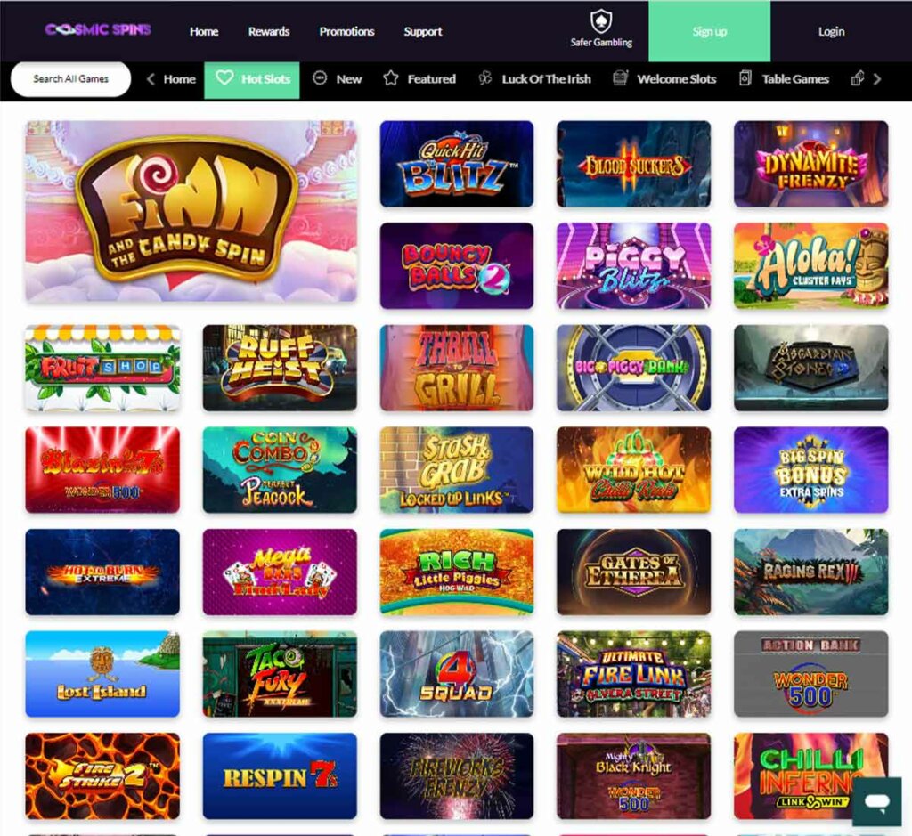 Comic Spins Casino desktop interface screenshot showing slots variety review with featured titles, categories and game providers – tested Comic Spins Casino desktop interface screenshot showing slots variety review with featured titles, categories and game providers – tested