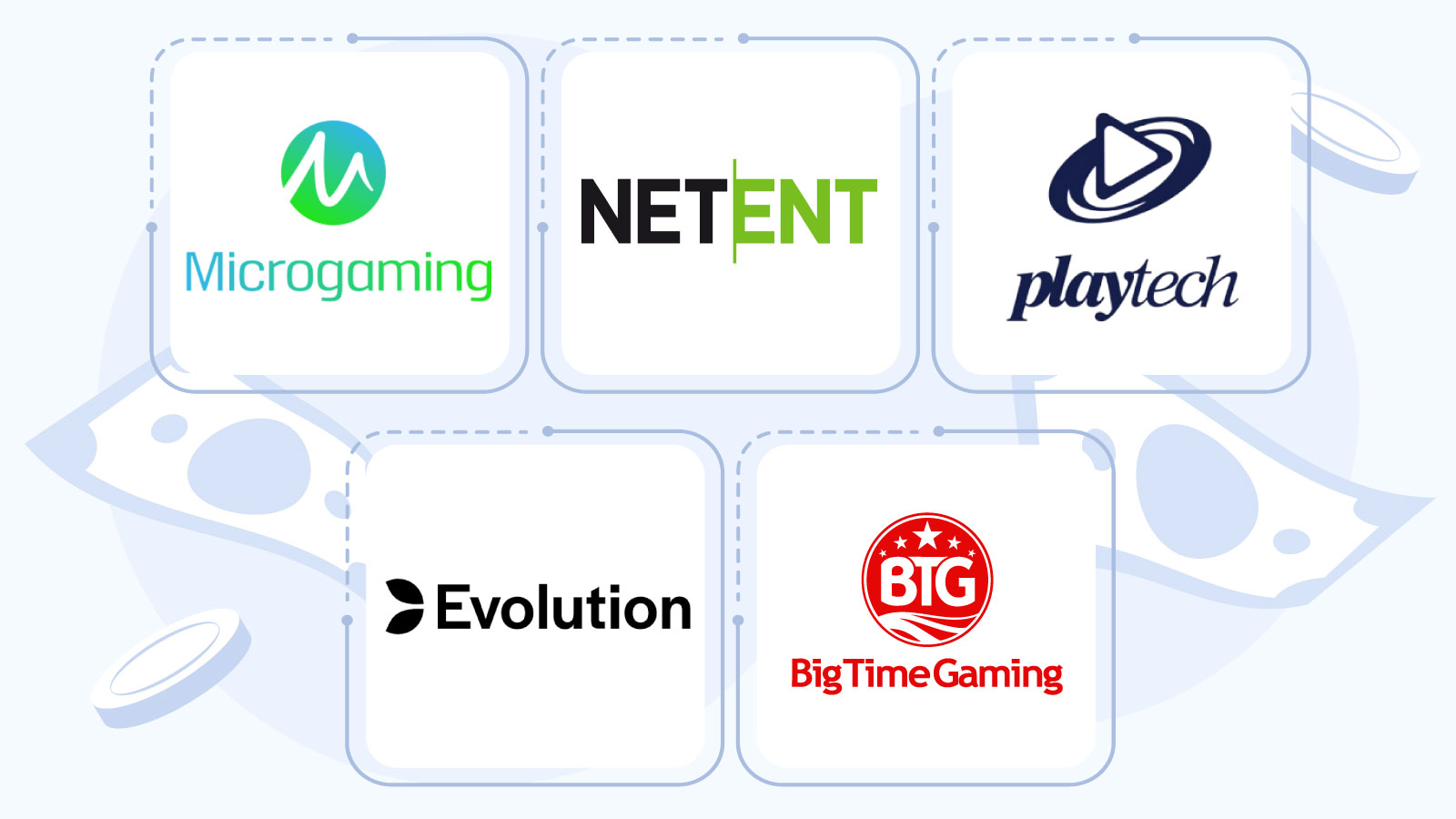 Top Game Providers at £1 Deposit Casinos