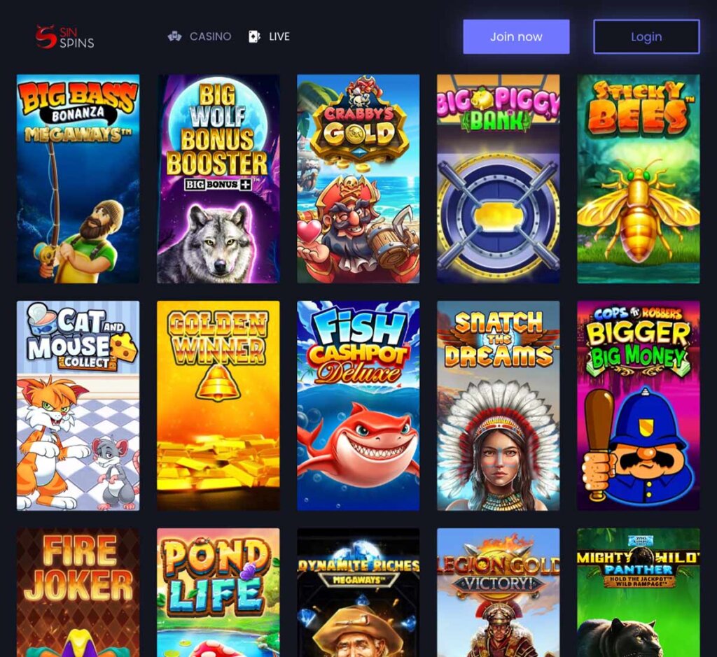 sin-spins-casino-slots-variety-review
